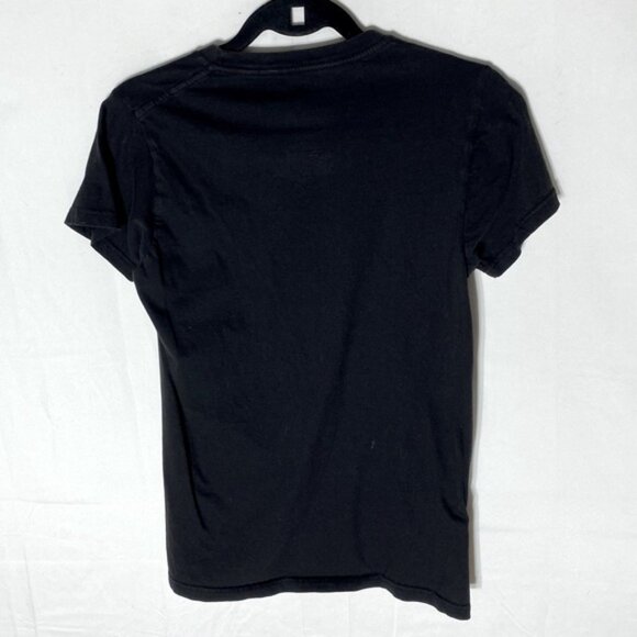 Cash Black White Johnny Cash Middle Finger Graphic Tee T Shirt S - Picture 2 of 12